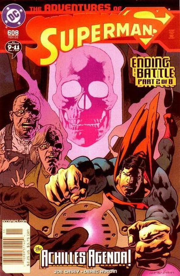 Adventures of Superman #608 cover