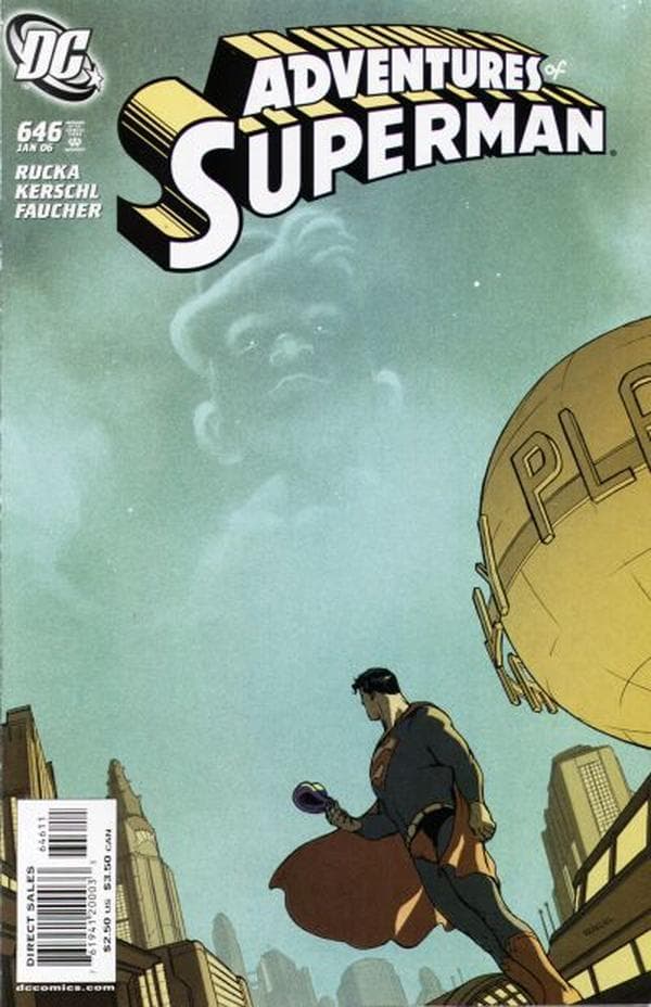 Adventures of Superman #646 cover