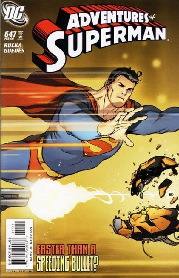 Adventures of Superman #647 cover