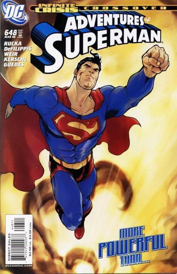 Adventures of Superman #648 cover