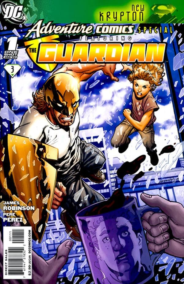 Adventure Comics Special Featuring the Guardian #1 cover