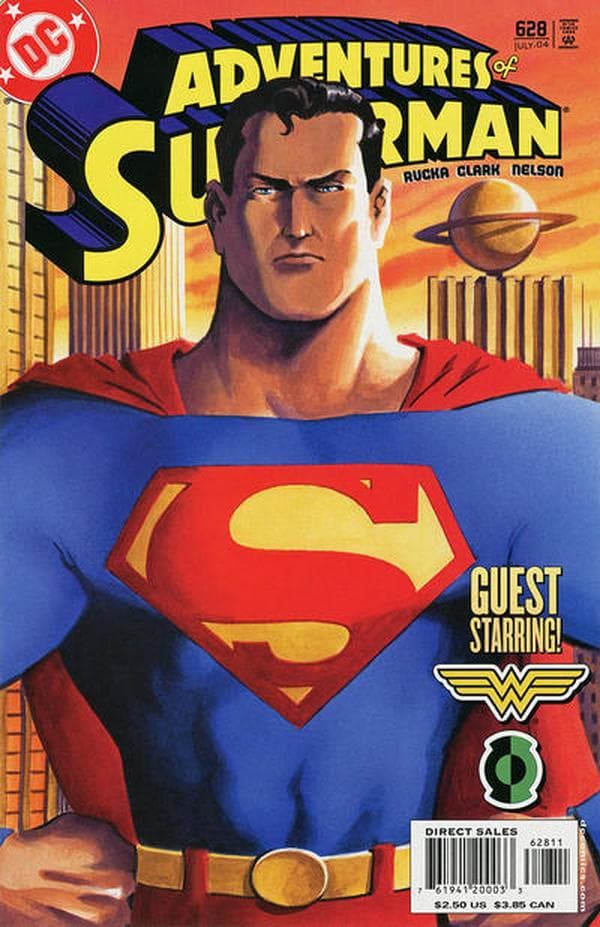 Adventures of Superman #628 cover