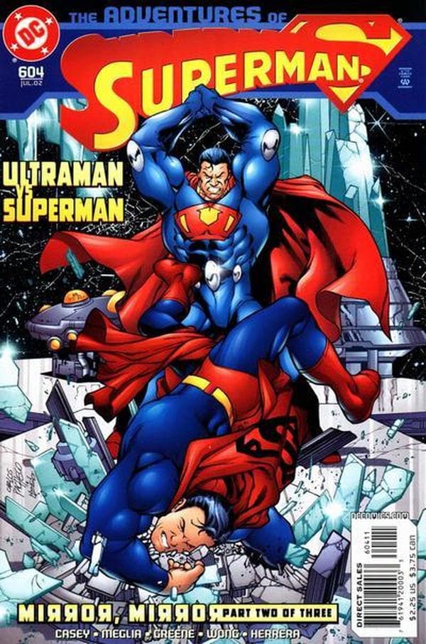 Adventures of Superman #604 cover