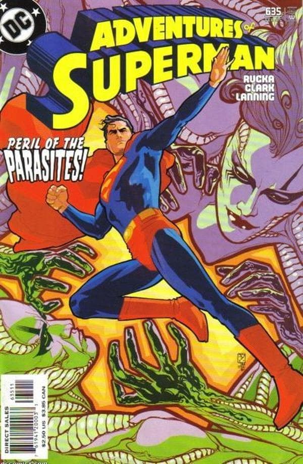 Adventures of Superman #635 cover