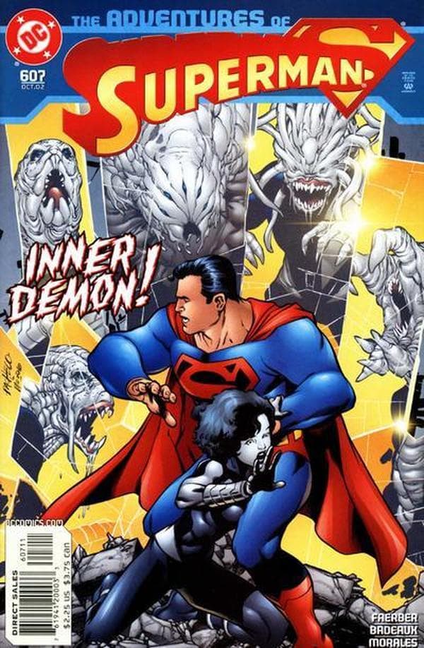 Adventures of Superman #607 cover