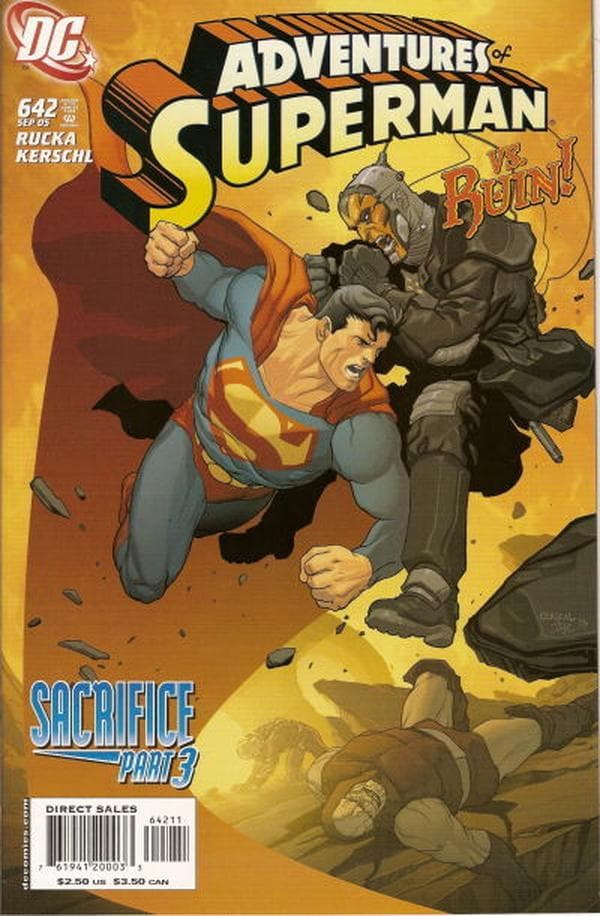 Adventures of Superman #642 cover