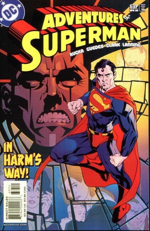 Adventures of Superman #637 cover