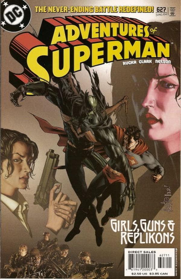 Adventures of Superman #627 cover