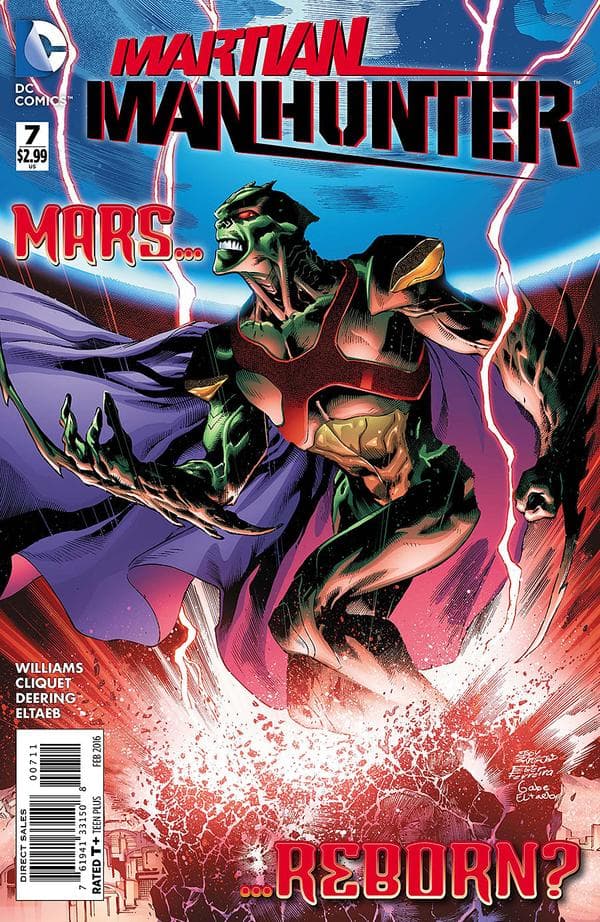 Martian Manhunter #7 cover
