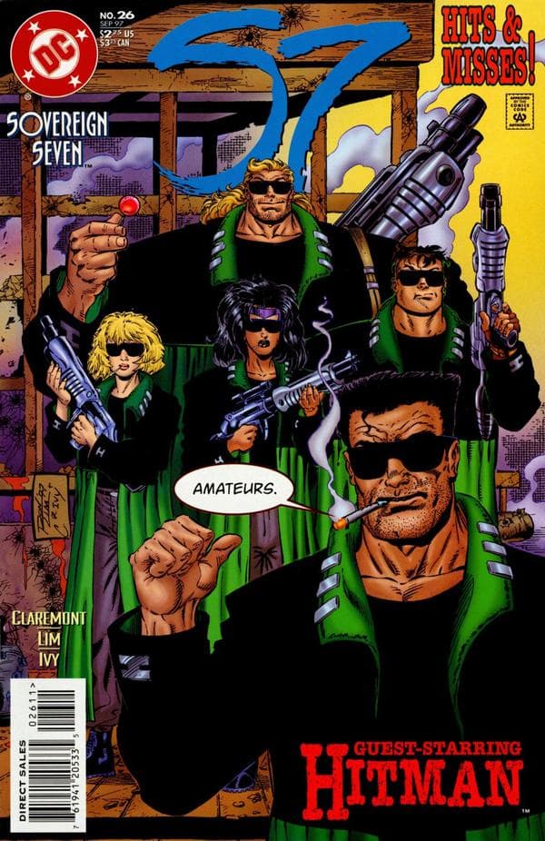 Sovereign Seven #26 cover