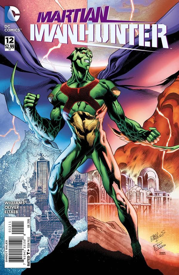 Martian Manhunter #12 cover