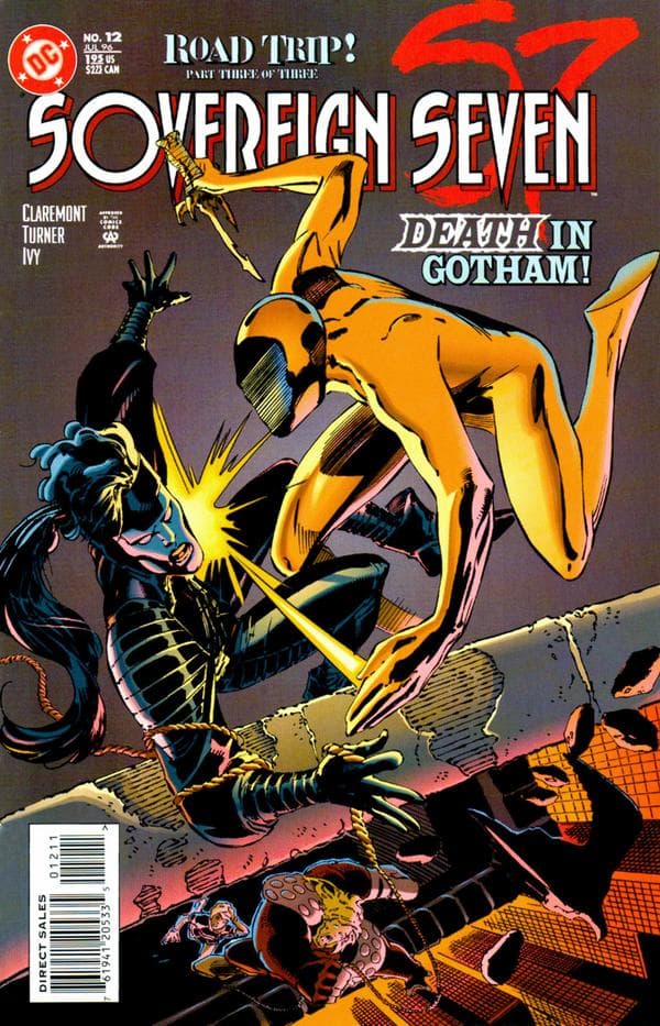 Sovereign Seven #12 cover