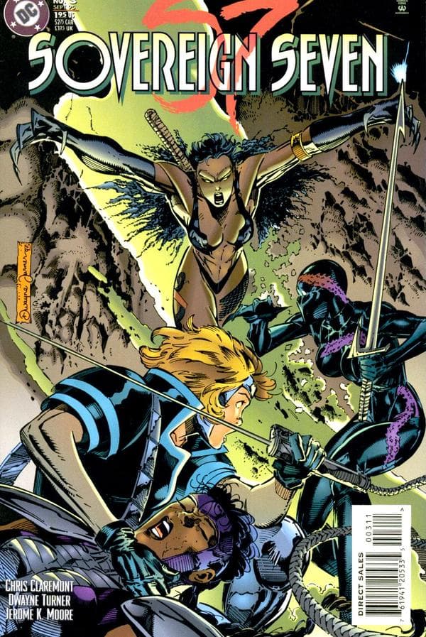 Sovereign Seven #3 cover