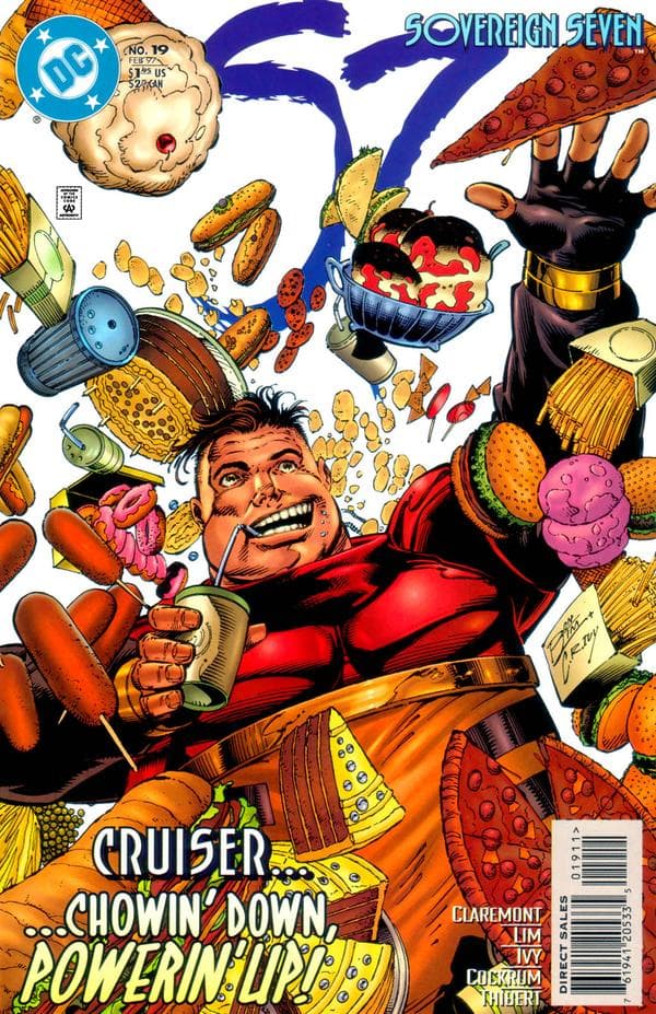 Sovereign Seven #19 cover