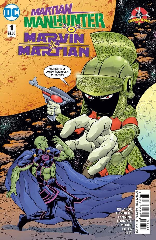 Martian Manhunter/Marvin the Martian Special #1 cover