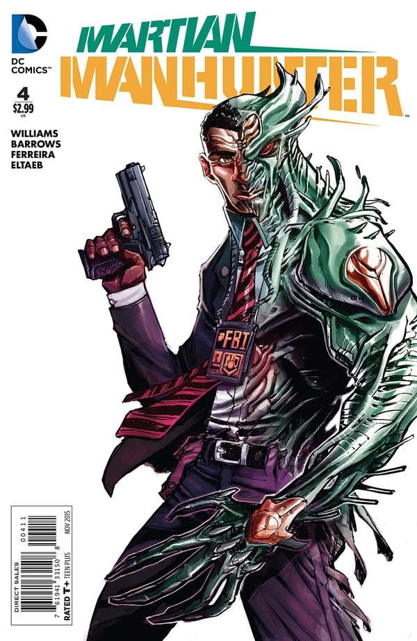 Martian Manhunter #4 cover