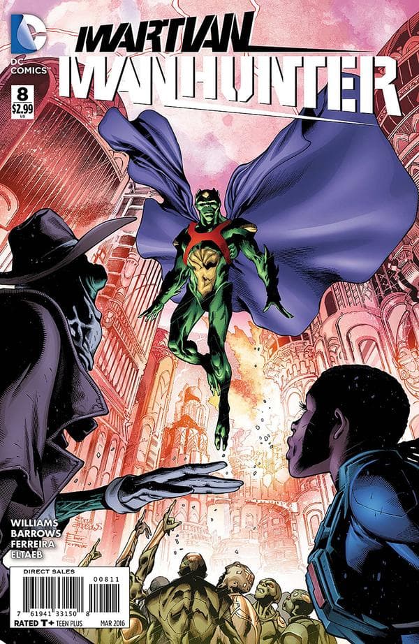 Martian Manhunter #8 cover