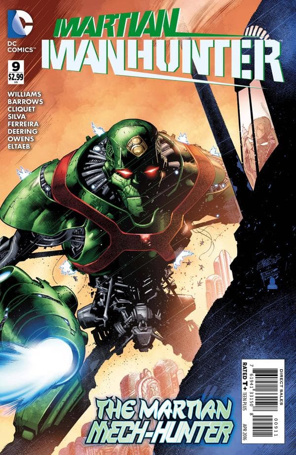 Martian Manhunter #9 cover