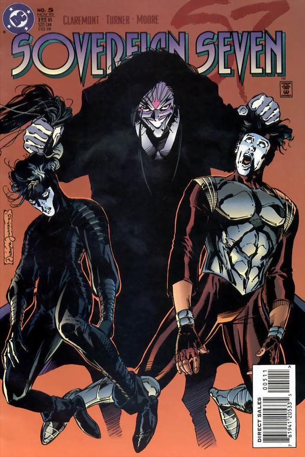 Sovereign Seven #5 cover
