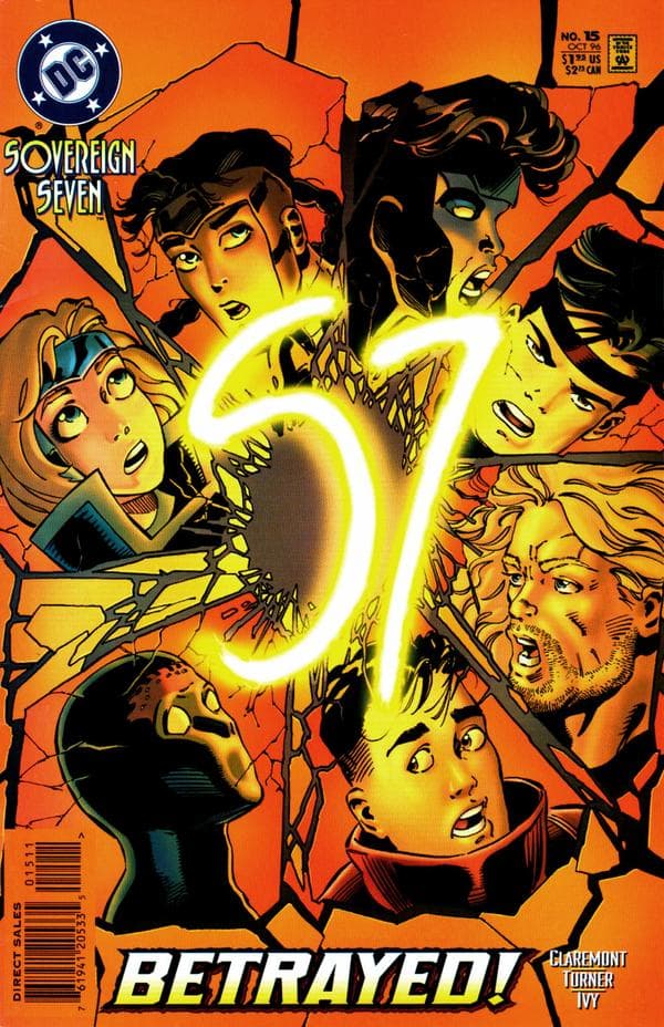 Sovereign Seven #15 cover