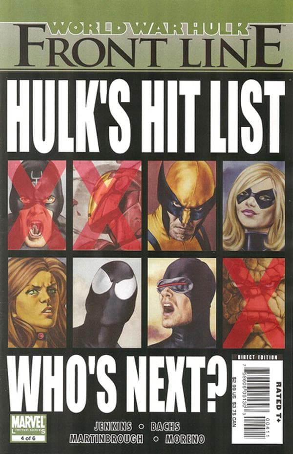 World War Hulk: Front Line #4 cover