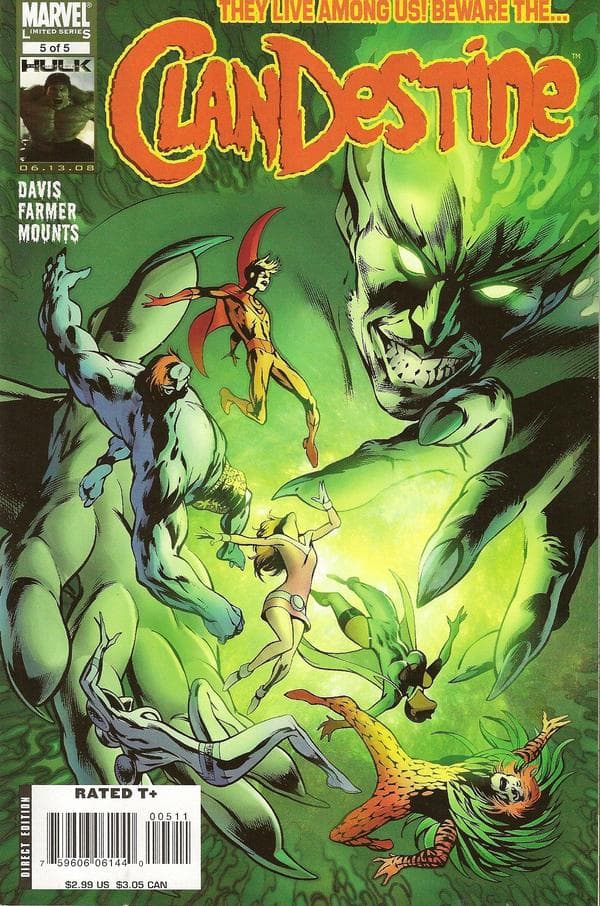 ClanDestine #5 cover