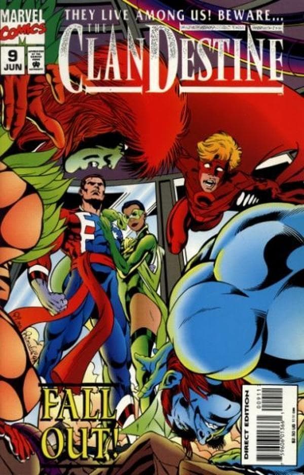 ClanDestine #9 cover