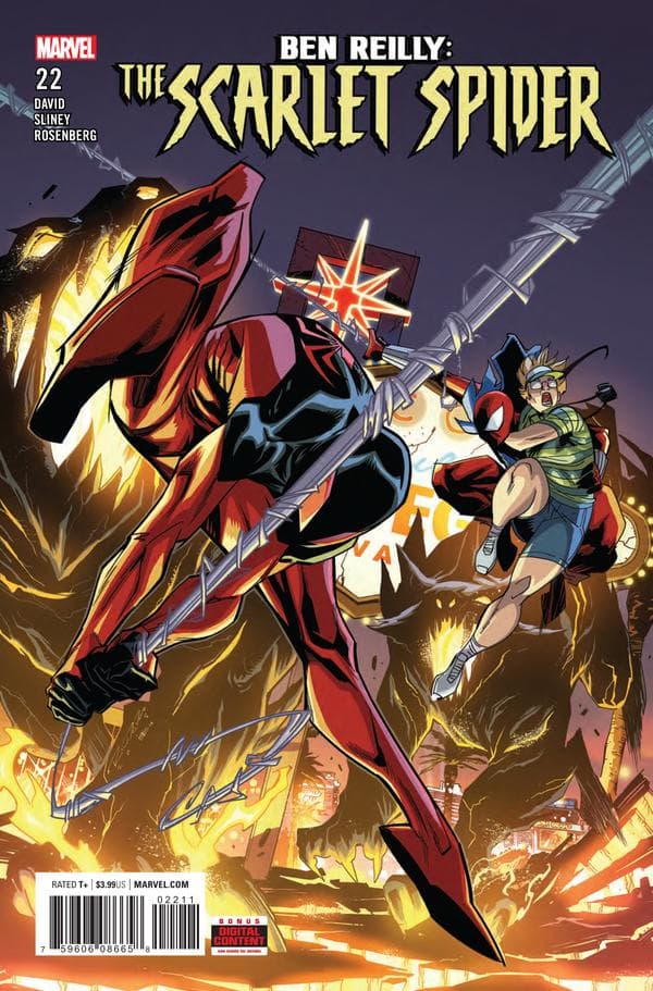 Ben Reilly: Scarlet Spider #22 cover