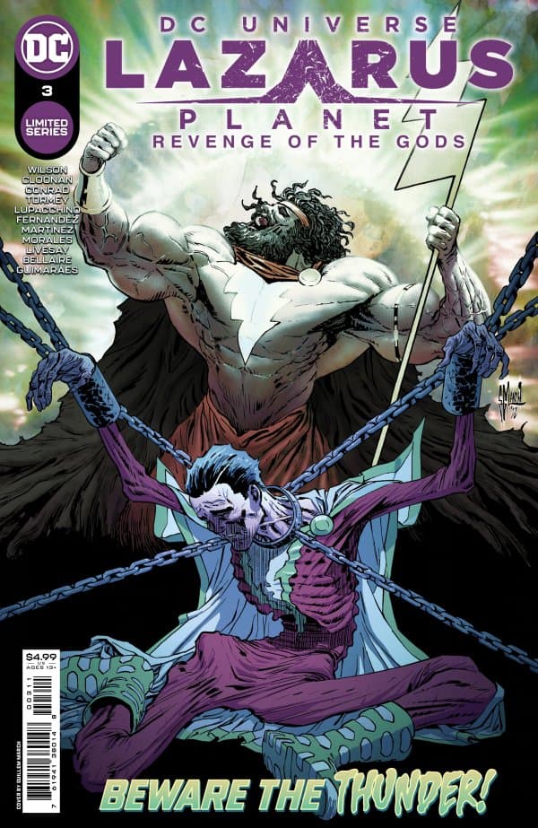 Lazarus Planet: Revenge of the Gods #3 cover