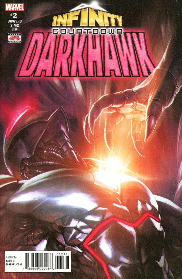 Infinity Countdown: Darkhawk #2 cover