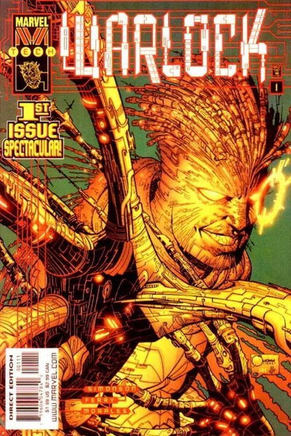 Warlock #1 cover
