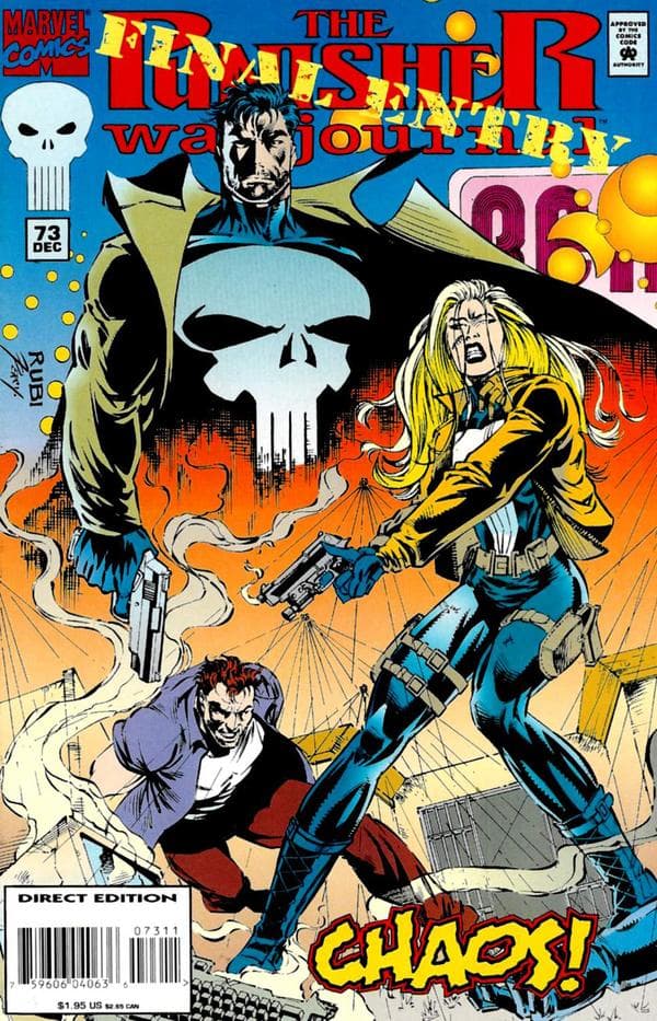 The Punisher War Journal #73 cover
