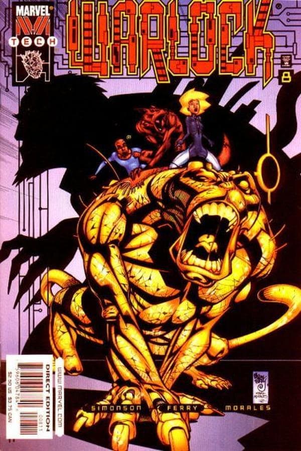 Warlock #8 cover