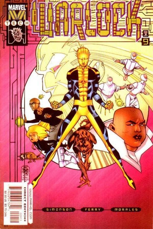 Warlock #9 cover