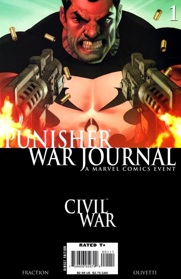 Punisher War Journal #1 cover