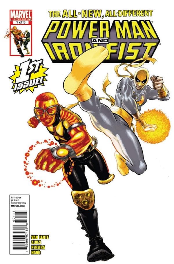 Power Man and Iron Fist #1 cover