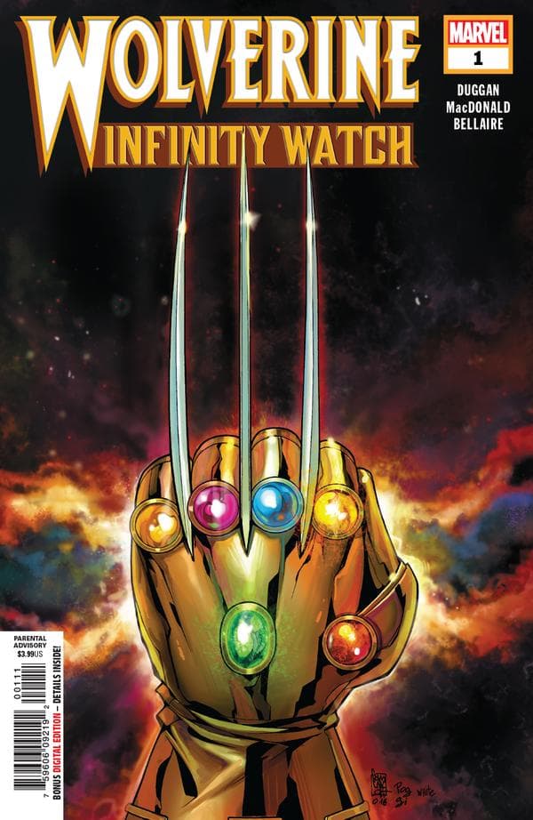 Wolverine: Infinity Watch #1 cover
