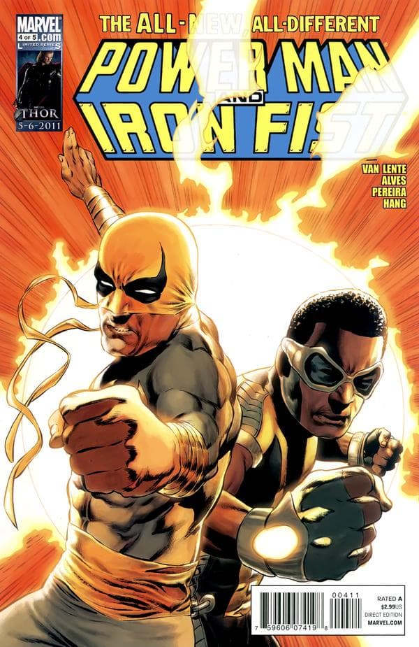 Power Man and Iron Fist #4 cover