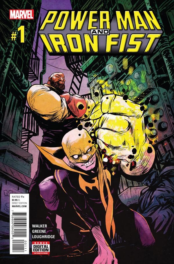 Power Man and Iron Fist #1 cover
