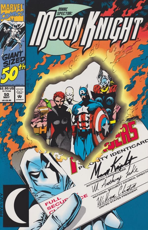 Marc Spector: Moon Knight #50 cover