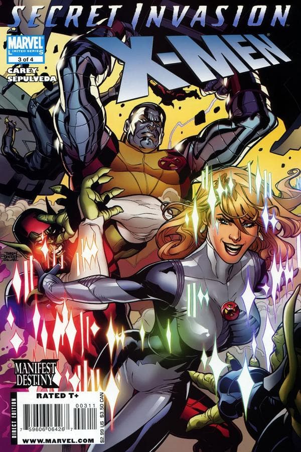 Secret Invasion: X-Men #3 cover