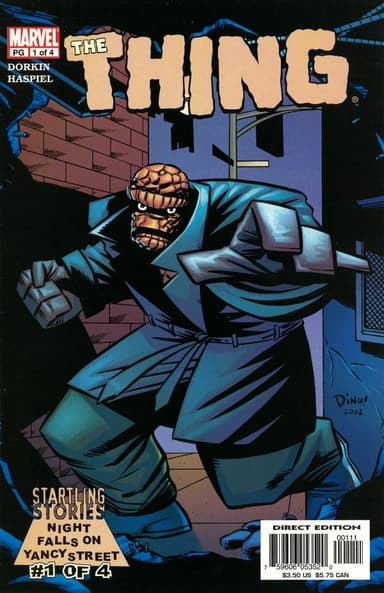 Startling Stories: The Thing - Night falls on Yancy Street