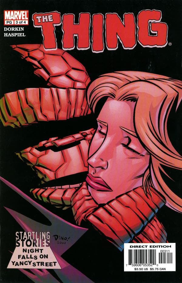 Startling Stories: The Thing - Night falls on Yancy Street #3 cover