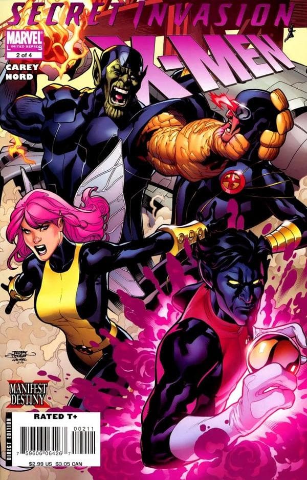 Secret Invasion: X-Men #2 cover