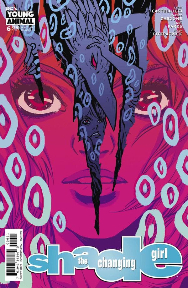 Shade, The Changing Girl #6 cover