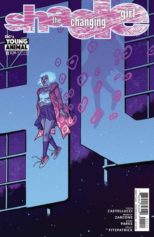 Shade, The Changing Girl #11 cover