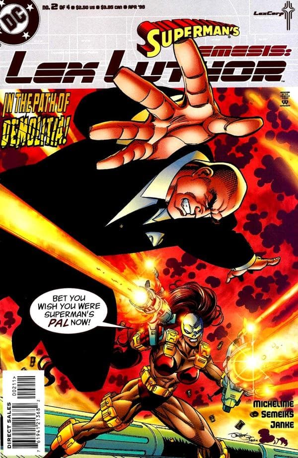 Superman's Nemesis Lex Luthor #2 cover