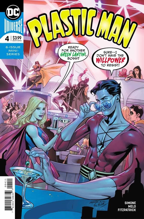 Plastic Man #4 cover