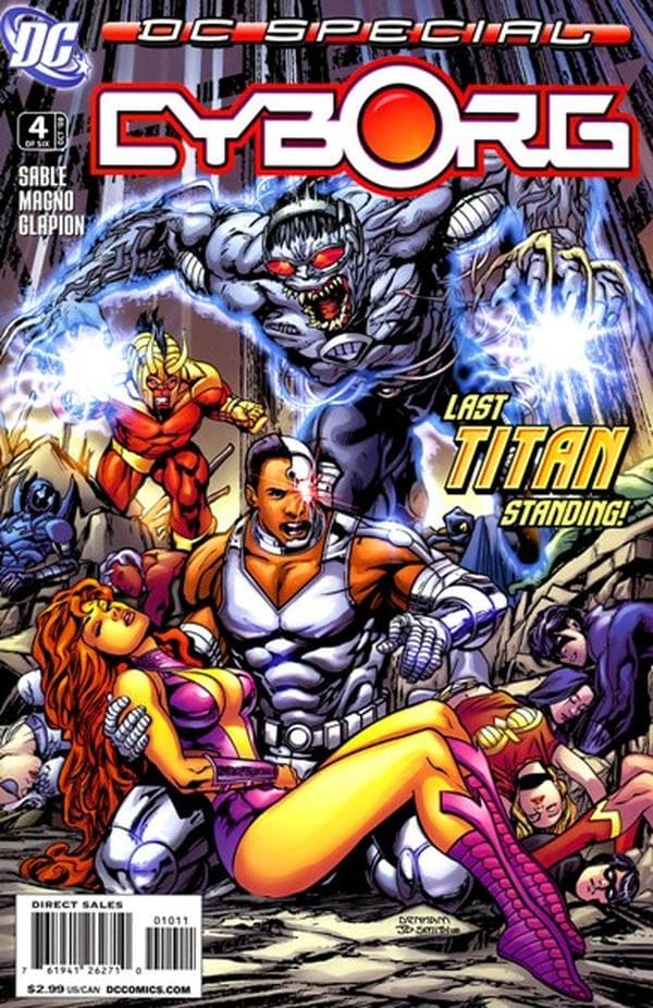 DC Special: Cyborg #4 cover