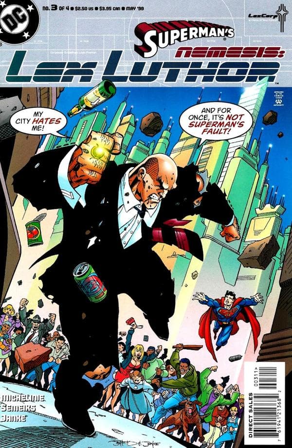 Superman's Nemesis Lex Luthor #3 cover